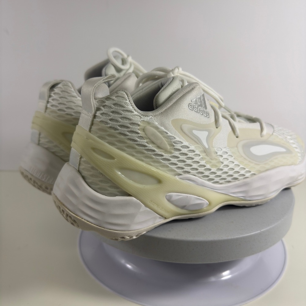 Adidas Lightstrike Running Shoes White Mesh Athletic Sneakers Mens 11.5 - Picture 8 of 16